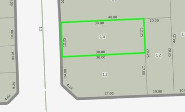 Terreno en venta - 367,5mts2 - Mar Del Tuyu