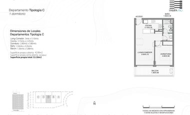 Departamento en edificio en Pozo
