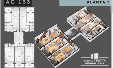 Departamentos 2 ambientes en VENTA BERAZATEGUI