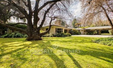 Extraordinaria casa en espectacular terreno