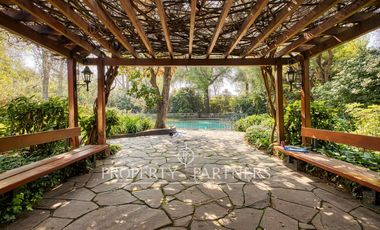 Extraordinaria casa en espectacular terreno