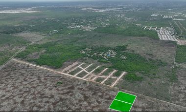 TERRENO EN VENTA EN YAXKUKUL, CONKAL, YUCATAN