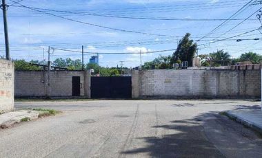 En Renta, Terreno con Oficina y área techada en Sodzil Norte