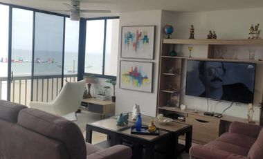 VENDO DEPARTAMENTO FRENTE AL MAR CHIPIPE SALINAS RECIEN REMODELADO