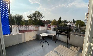LOFT AMUEBLADO CON TERRAZA.
