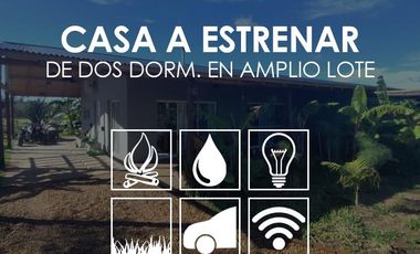 Casa en amplio lote en Villa San José