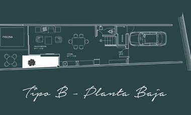 Villa (Mod. B) en Venta en CABO en Chicxulub Puerto