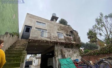 Casa + Depto en planta alta + deposito tipo losa en