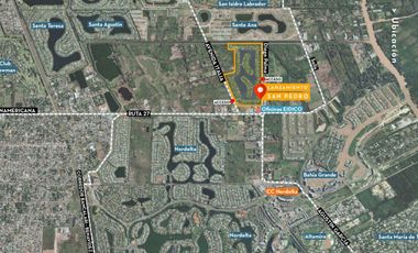 Lote a la Laguna en el Barrio Privado San Pedro - Villanueva
