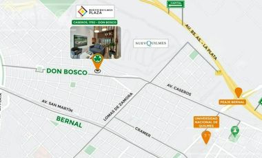 Departamento en venta de 3 ambientes en Nuevo Quilmes con excelente calidad constructiva