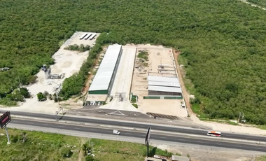 Venta/renta Bodega 529m2 Parque industrial carretera Merida-Cancun Yucatan