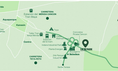 Venta/renta Bodega 529m2 Parque industrial carretera Merida-Cancun Yucatan