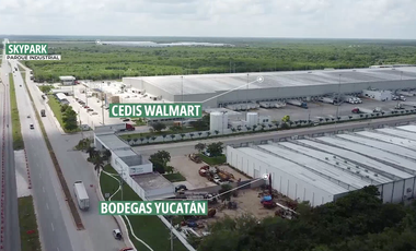 Venta/renta Bodega 529m2 Parque industrial carretera Merida-Cancun Yucatan