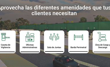 Venta/renta Bodega 529m2 Parque industrial carretera Merida-Cancun Yucatan