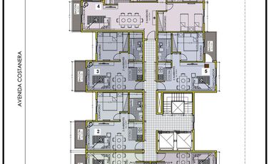 Departamento vista al mar. Jano III Costanera