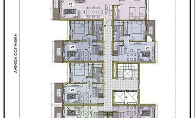 Departamento vista al mar. Jano III Costanera