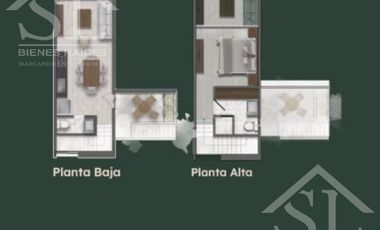 Departamento de Una Recamara en Green Urban Jungle en Temozon Norte Merida Yucatan.