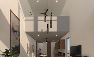 Departamento de Una Recamara en Green Urban Jungle en Temozon Norte Merida Yucatan.