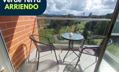 Apartamento amoblado en arriendo- Rionegro- Club Verde Terra