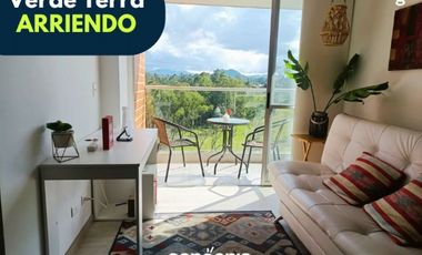 Apartamento amoblado en arriendo- Rionegro- Club Verde Terra