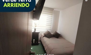 Apartamento amoblado en arriendo- Rionegro- Club Verde Terra