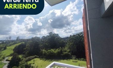Apartamento amoblado en arriendo- Rionegro- Club Verde Terra