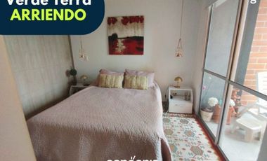 Apartamento amoblado en arriendo- Rionegro- Club Verde Terra