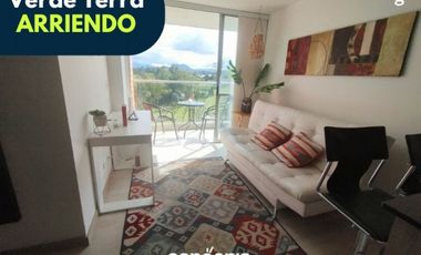 Apartamento amoblado en arriendo- Rionegro- Club Verde Terra