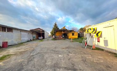 Vende sitio con casa Sector industrial de Cabrero.