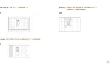 Departamento 3 AMB en Venta - JOCHY, PUERTOS
