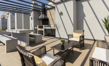 ARRIENDO DP 2D 2B MARIPOSA TERRAZA METRO ALMAGRO S ROSA STGO