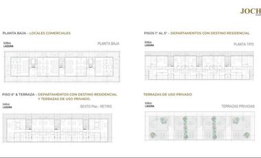 Departamento 3 AMB en Venta - JOCHY, PUERTOS