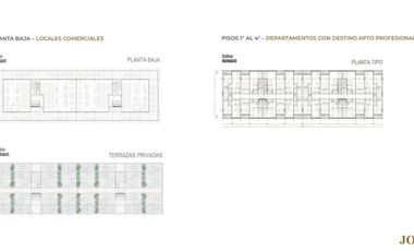 Departamento 3 AMB en Venta - JOCHY, PUERTOS