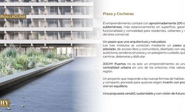 Departamento 3 AMB en Venta - JOCHY, PUERTOS