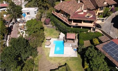 CASA EN RENTA POR NOCHE  VALLE DE BRAVO CON VISTA AL LAGO