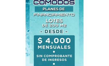 TERRENO CON EXCELENTE VISTA EN FRACC. CAMPIÑAS