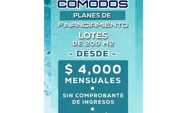 TERRENO CON EXCELENTE VISTA EN FRACC. CAMPIÑAS