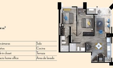 DEPARTAMENTO EN VENTA CENTRO MONTERREY