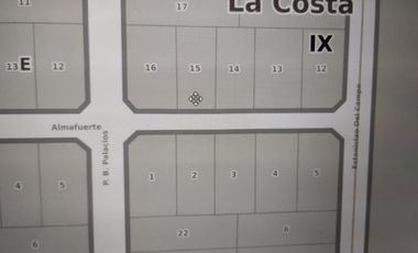 Terreno en venta - 495Mts2 - Nueva Atlantis