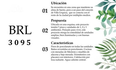 DEPARTAMENTO EN CONSTRUCCION, VILLA URQUIZA - ENTREGA MAYO 2026