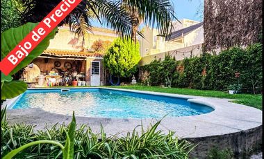 VENTA CASA 5 AMBIENTES LUMINOSA PILETA JARDIN VICENTE LOPEZ