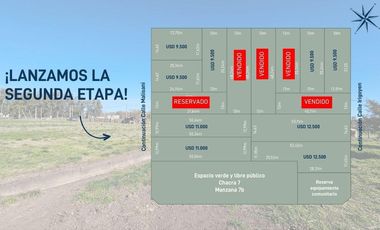 Loteo con excelente financiación