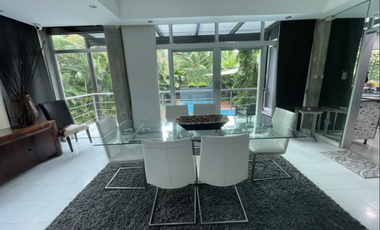 ALBROOK / 450M / 4 HABITACION / 3 NIVEL / PISCINA / TERRAZA / AMOBLADO