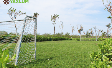 Terreno 768 M2 a excelente precio, dentro de privada Yaxlum