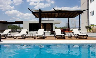 Penthouse en renta amueblado Cumbres del Lago Juriquilla Qro GPS