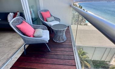 HERMOSO DEPARTAMENTO A PIE DE PLAYA EN RENTA PLAYA AZUL MANZANILLO