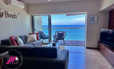 HERMOSO DEPARTAMENTO A PIE DE PLAYA EN RENTA PLAYA AZUL MANZANILLO