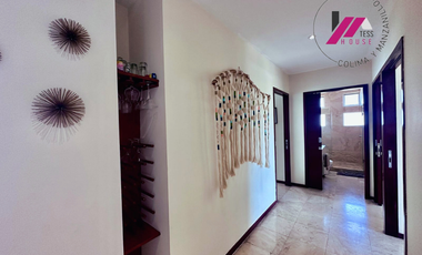 HERMOSO DEPARTAMENTO A PIE DE PLAYA EN RENTA PLAYA AZUL MANZANILLO