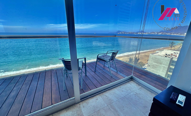 HERMOSO DEPARTAMENTO A PIE DE PLAYA EN RENTA PLAYA AZUL MANZANILLO