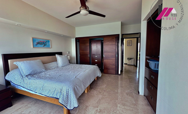 HERMOSO DEPARTAMENTO A PIE DE PLAYA EN RENTA PLAYA AZUL MANZANILLO